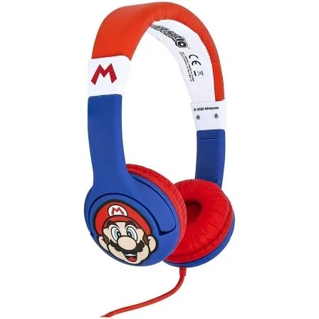 Otl Auriculares Infantiles Super Mario Azules Otl Auriculares Infantiles Super Mario Azules